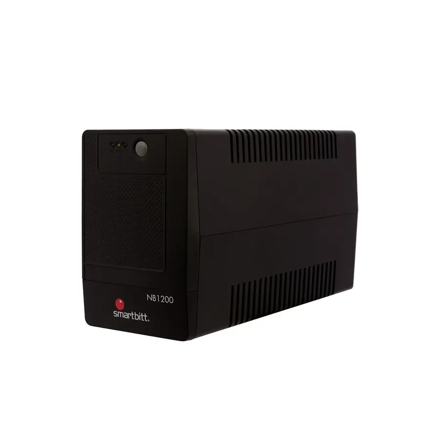 NO BREAK/UPS MARCA SMARTBITT 1.2KVA/600W, 8 CONT, PROTECCION RJ-11 (SBNB1200)