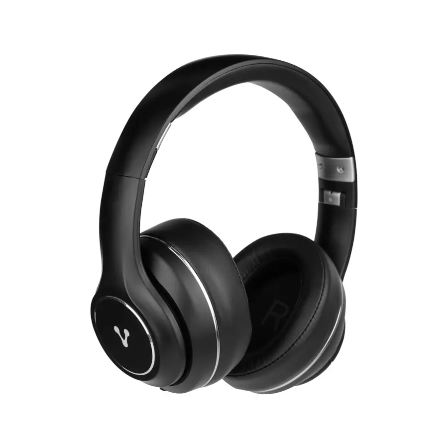 DIADEMA VORAGO PREMIUM BLUETOOTH 5.0 3.5MM 20 HRS NEGRO HPB-601 V2