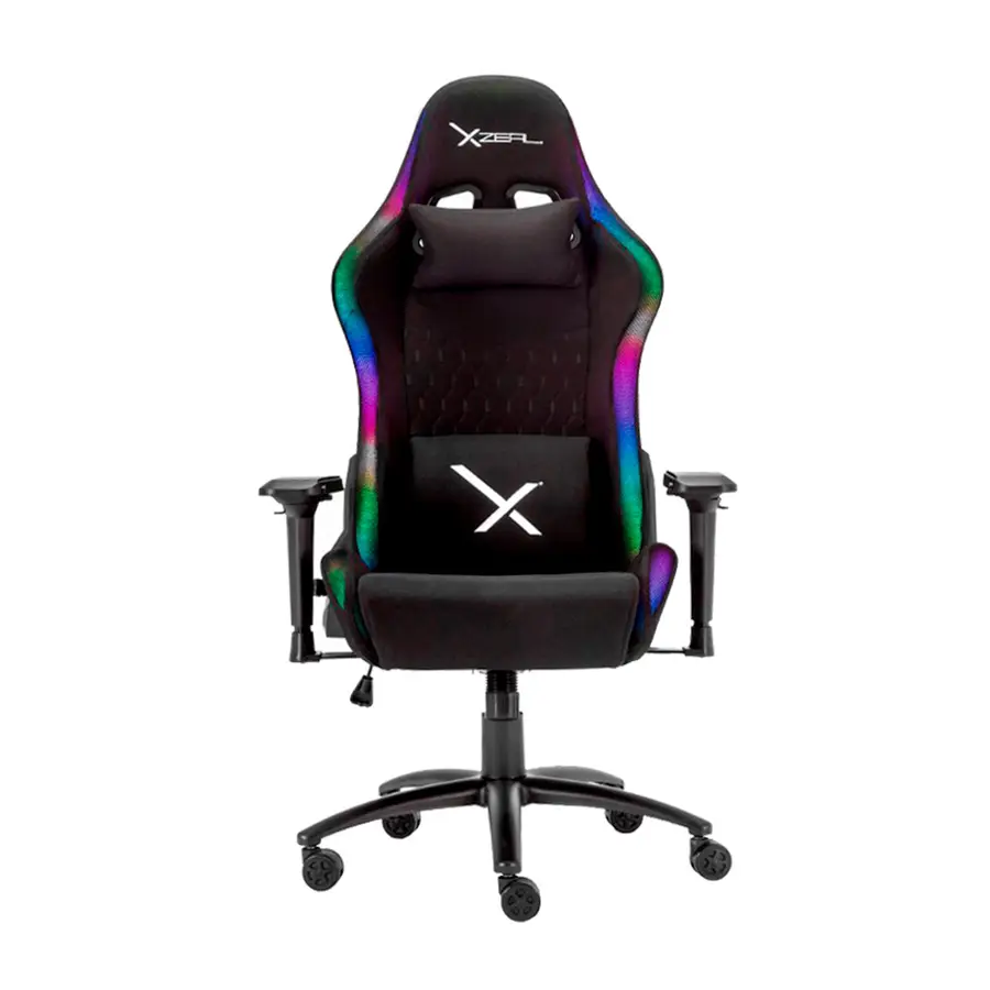 SILLA GAMER XZEAL NEG/RGB ACERO, ALTO DESEMPEÑO (XZSXZ15B)