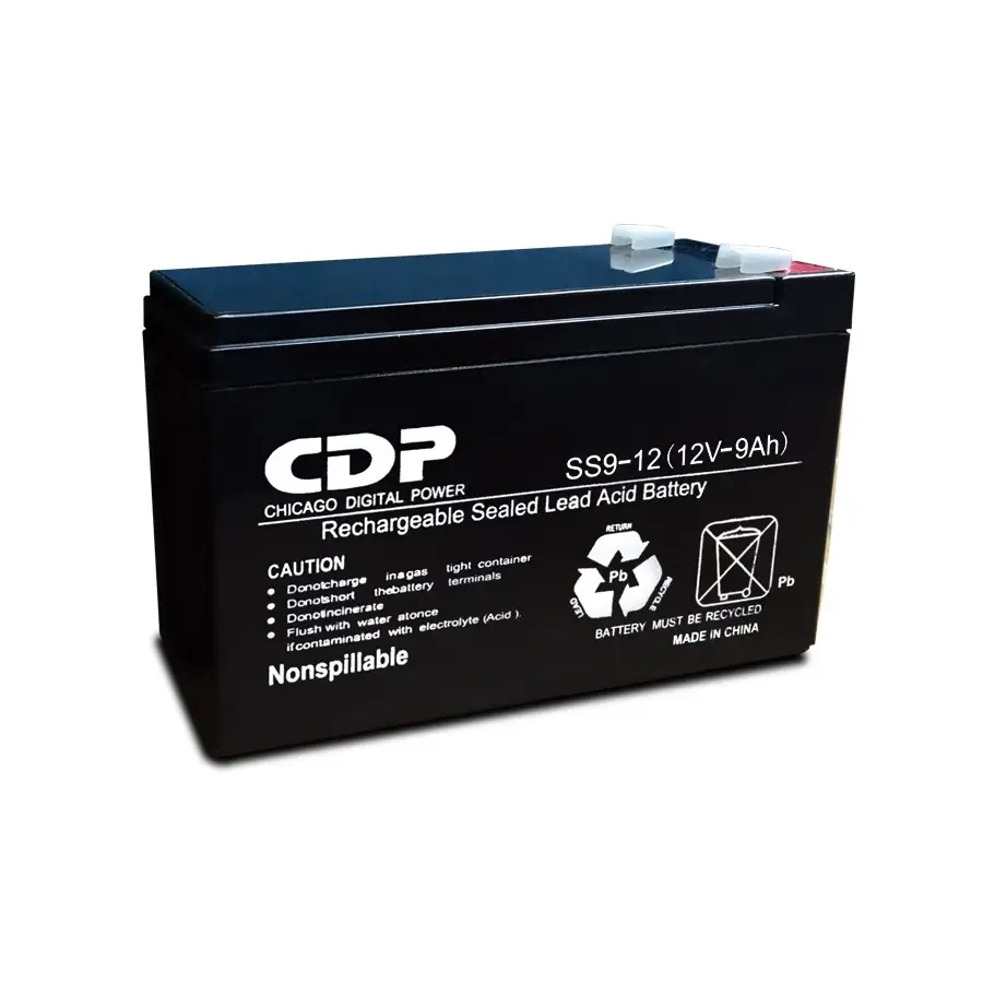 CDP SLB 12-9 BATERIA DE PLOMO ACIDO, SECA SELLADA 12VDC-9AH