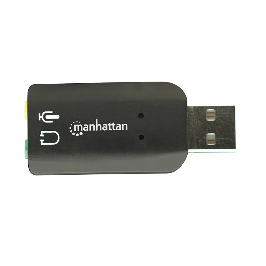 CONVERTIDOR MANHATTAN USB 2.0 A TARJETA SONIDO 5.1 150859