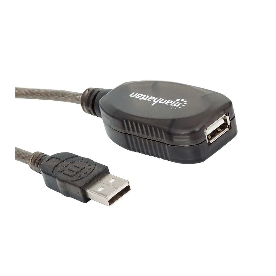 CABLE USB MANHATTAN V2.0 EXT. ACTIVA 10.0M BOLSA 151573