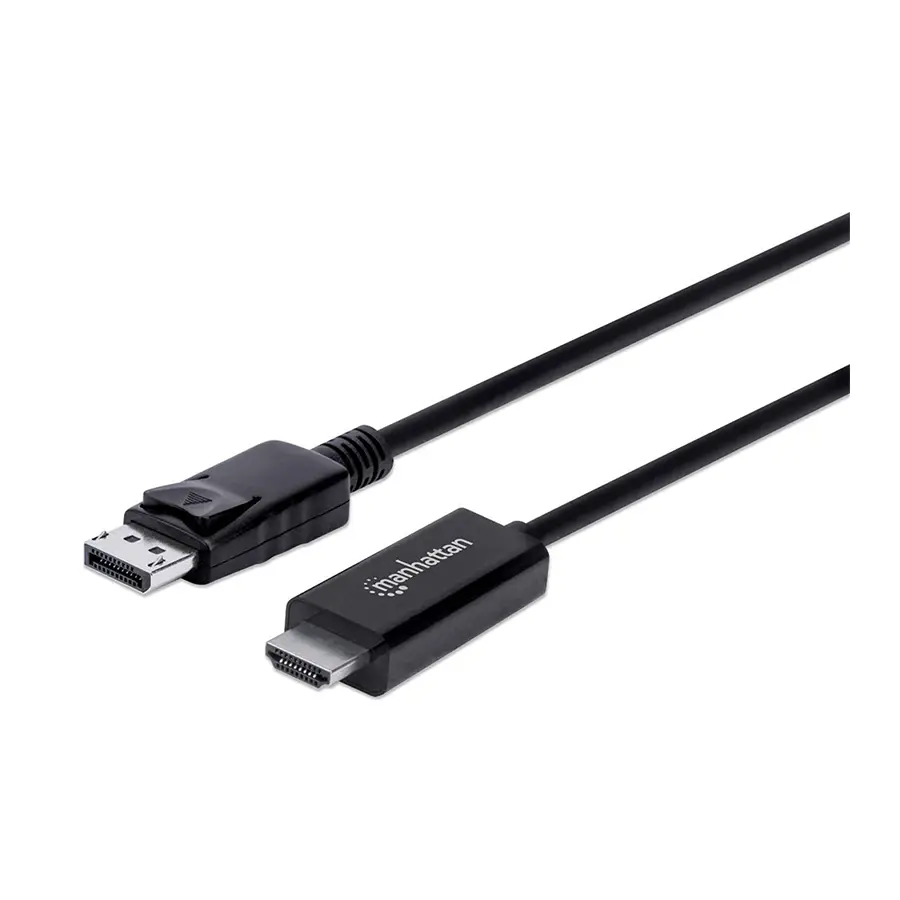 CABLE MANHATTAN DISPLAYPORT A HDMI 4KA60HZ MACHO -MACHO 3M 153218