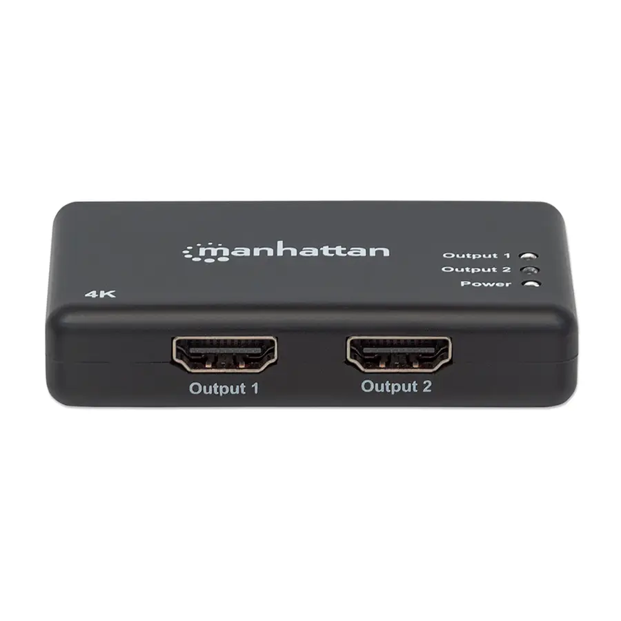 VIDEO SPLITTER MANHATTAN HDMI UHDTV 4K 30 HZ, 1 IN: 2 OUT 207669