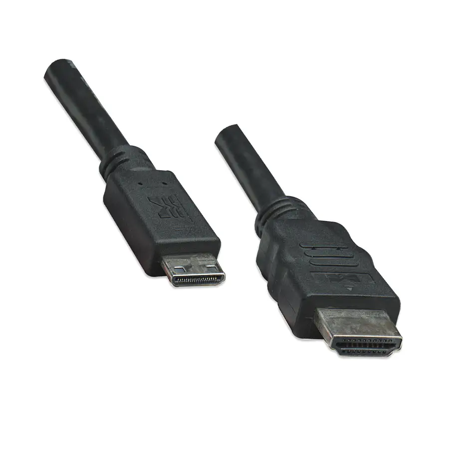 CABLE VIDEO HDMI MANHATTAN 1.3 M-MINI M  1.8M BOLSA 304955