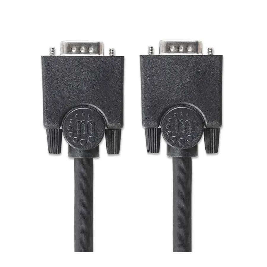 CABLE MONITOR SVGA MANHATTAN 8MM HD15M-M 15.0M 313629