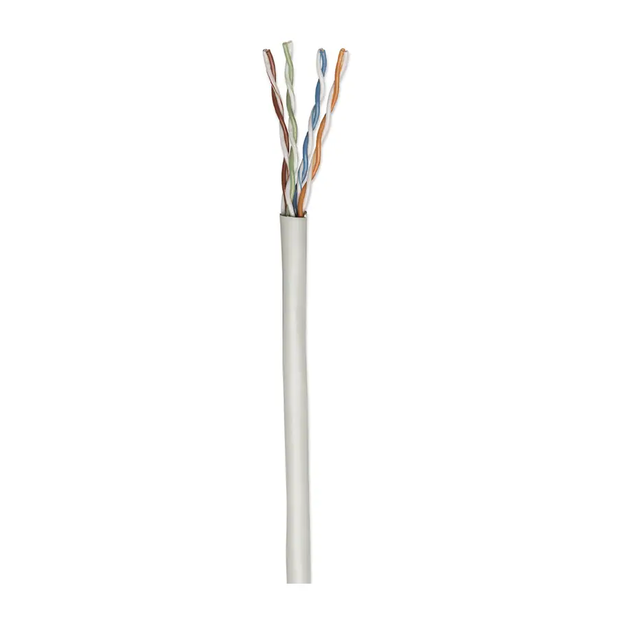 BOBINA INTELLINET CAT6 UTP 100% COBRE SOLIDA GRIS 23AWG 305 MTS 334136