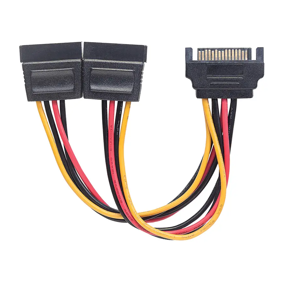 CABLE CORRIENTE MANHATTAN INT. HDD SATA 1M - 2H 354554