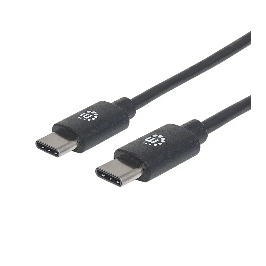CABLE USB MANHATTAN TIPO CM - CM 50 CM NEGRO V2.0 354868