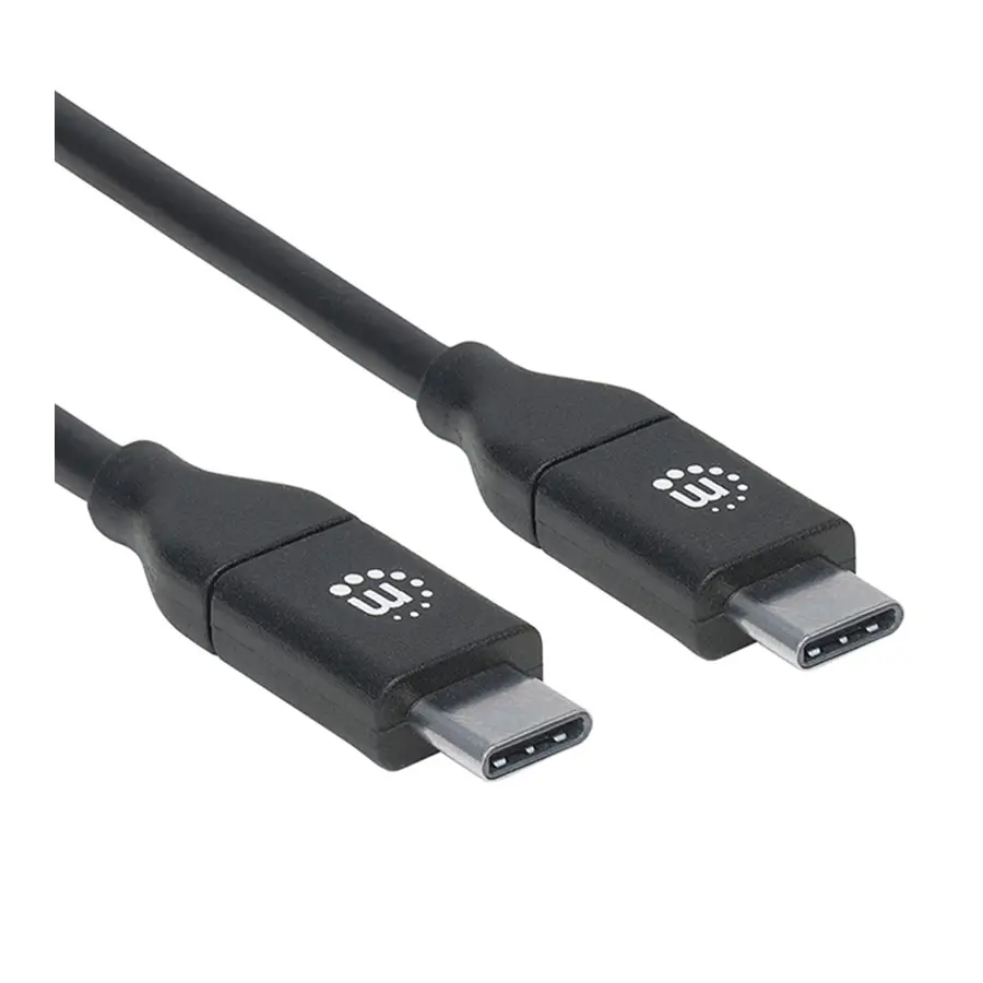 CABLE MANHATTAN USB-C M-M 2.0M ALTA VELOCIDAD 355247