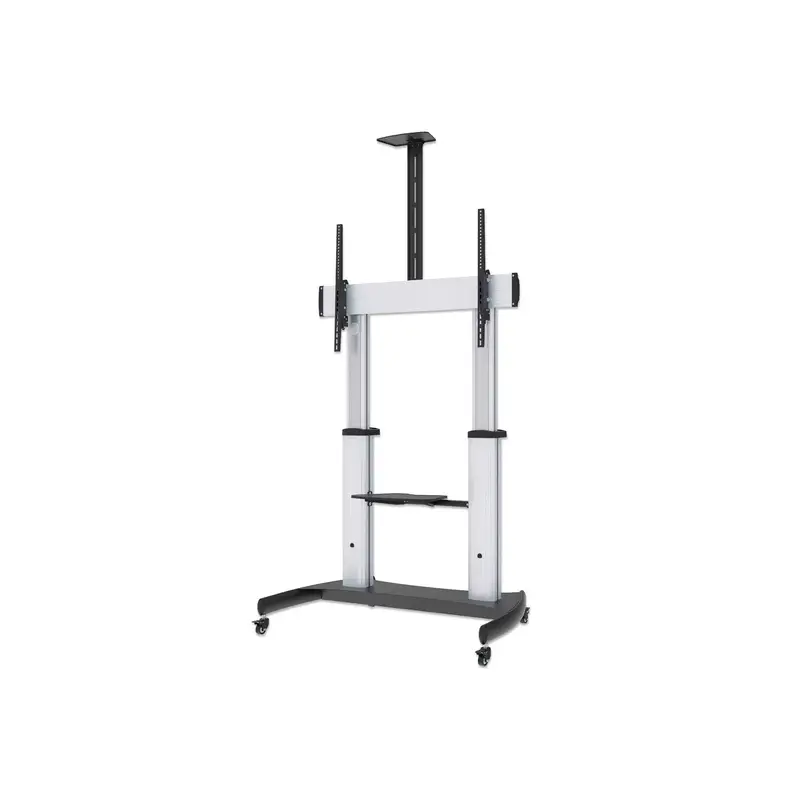 SOPORTE MANHATTAN TV TIPO CARRO 100KG, 60A100 ALUMINIO REPISA 461672