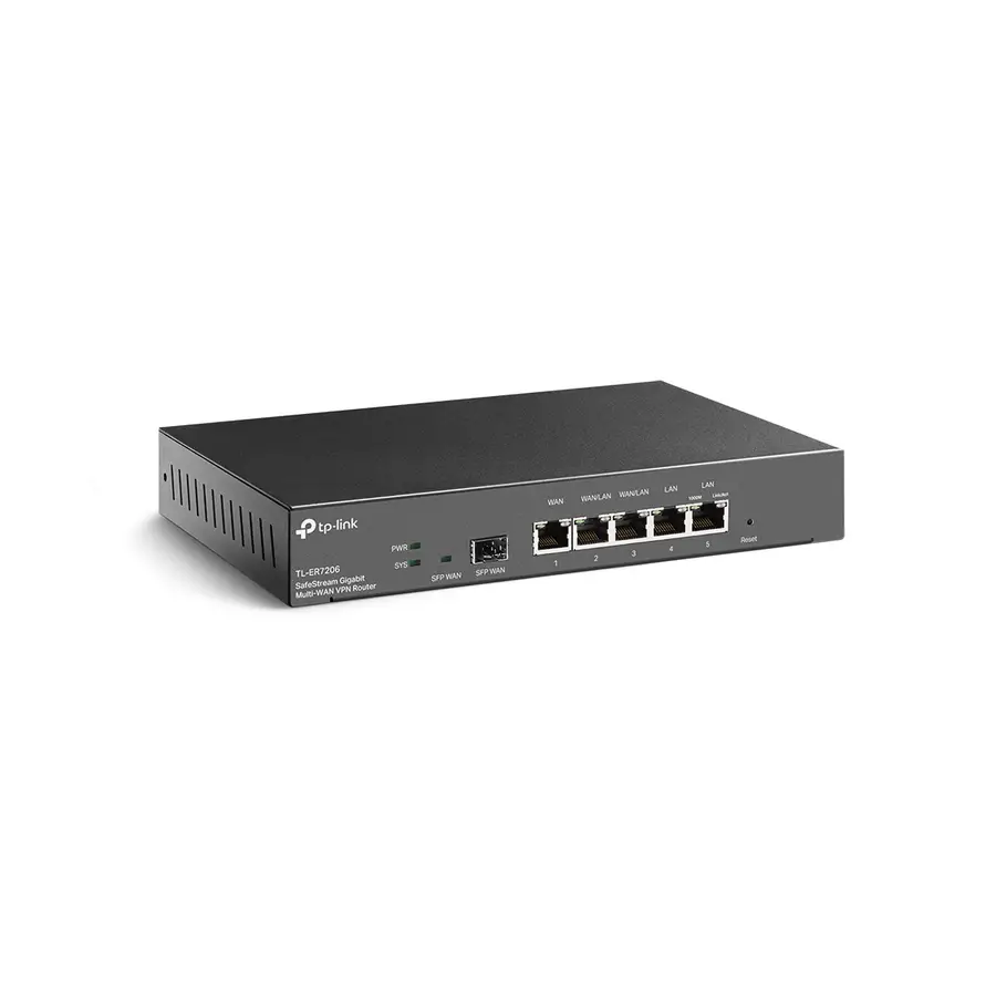TP-LINK ROUTER VPN STREAMGBIT /4PTOSWAN/TL-ER7206(SUSTIT TL-ER6120)