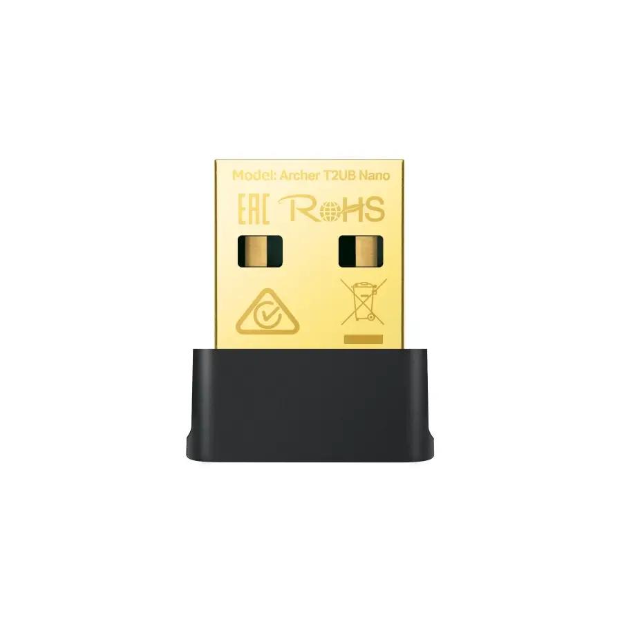 ADAPTADOR INALAMBRICO TP-LINK USB2.0/AC600/DUAL/BT/ARCHER T2UB NANO