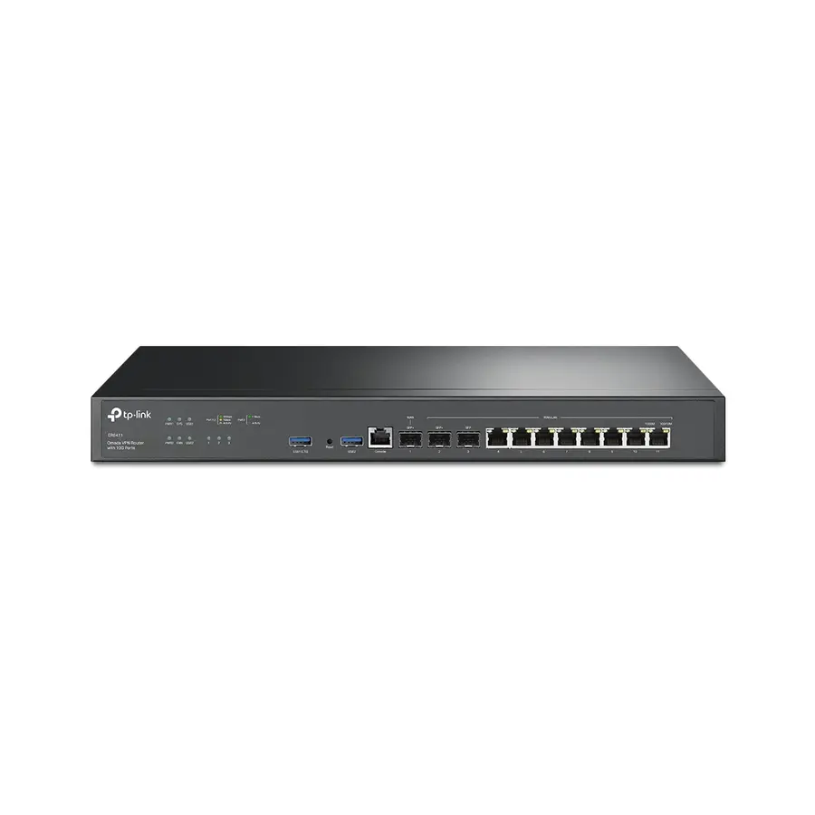 TP-LINK ROUTER VPN OMADA CON PUERTOS 10G / ER8411