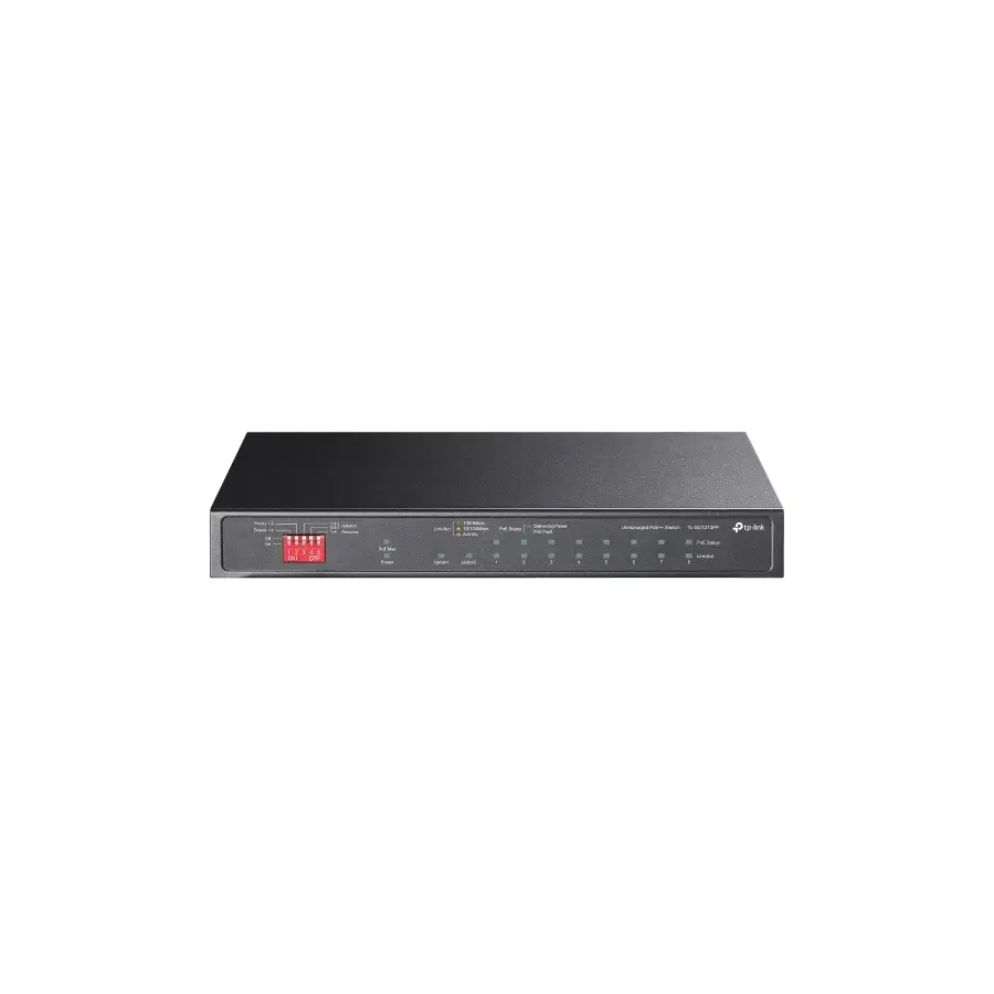 SWITCH DE ESCRITORIO GIGABIT TP-LINK 10PTOS 6POE+ 2POE++ /TL-SG1210PP