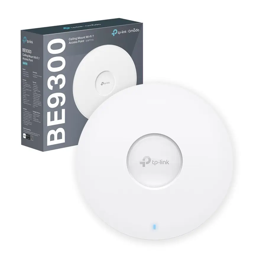 ACCESS POINT WI-FI 7 DE MONTAJE EN TECHO BE9300 TP-LINK /EAP773