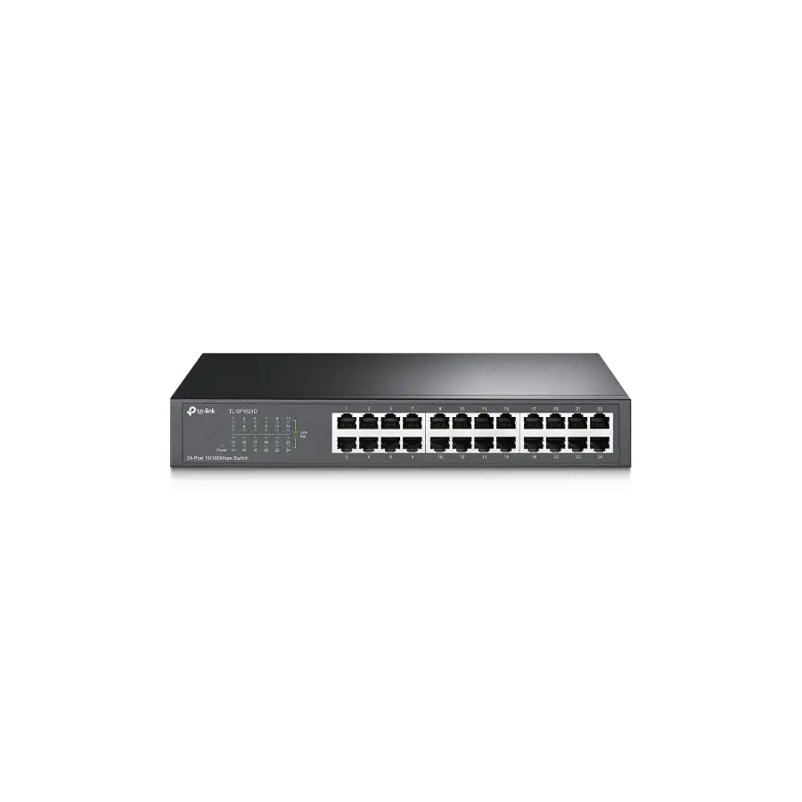 TP-LINK SWITCH ESCRIT/RACK /24 PTOS FAST/SAVE ENERGY 75%/13/TL-SF1024D