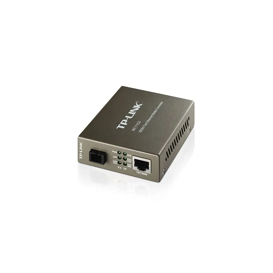 TP-LINK ADAPTADORES CONVERTIDOR MULTIMEDIA WDM DE 10/100MBPS / MC111CS