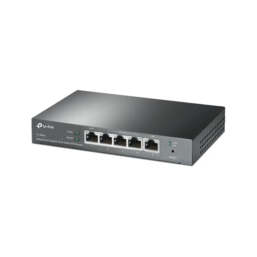TP-LINK ROUTER VPN GIGABIT /4WAN/20VPN/IP/MAC/DoS/ER605/TL-R605
