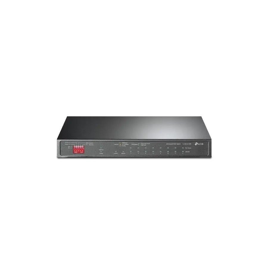 TP-LINK SWITCH DE ESCRITORIO GIGABIT DE 10PTOS/POE+/8 PTOS/TL-SG1210MP