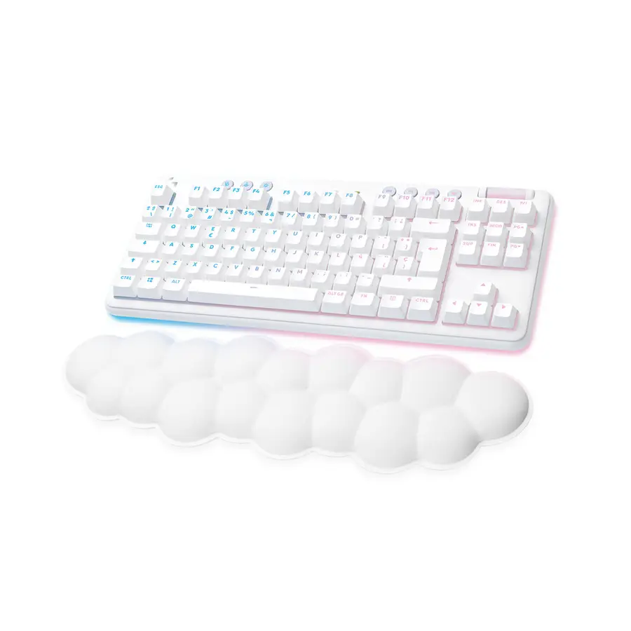 TECLADO LOGITECH G715 TKL C/REPOSAMANO BT LINEAL OFFWHITE (920-010684)