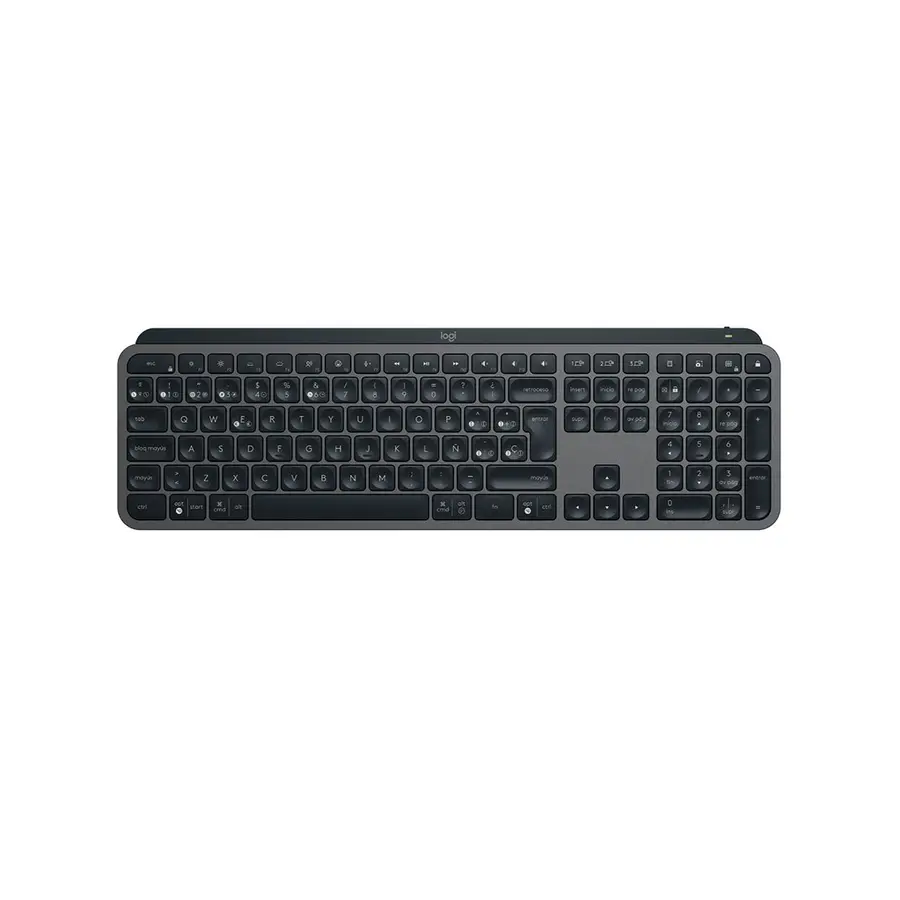 TECLADO LOGITECH MX KEYS S BT USB MULTIDISP ILUM GRAPHITE (920-011561)