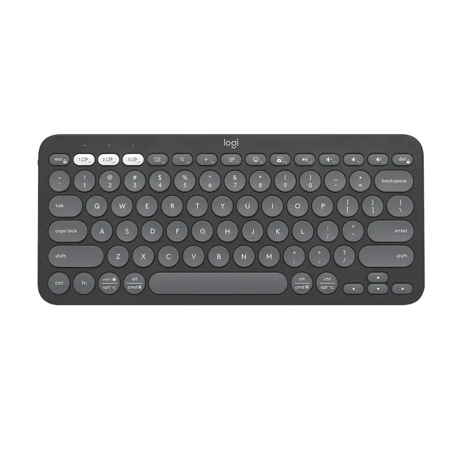 TECLADO LOGITECH PEBBLE KEYS 2 K380s BT MULTID. GRAPHITE (920-011783)