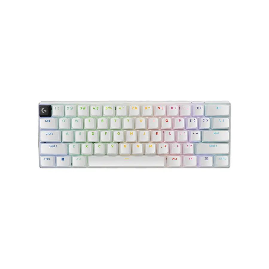 TECLADO LOGITECH G PRO X60 LIGHTSPEED BT USB RGB TACTIL WH (920-011921)