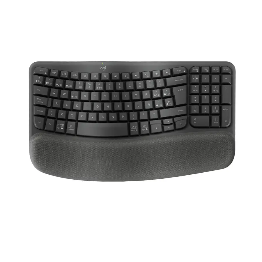 TECLADO LOGITECH WAVE KEYS USB BT MULTIDISP. GRAPHITE (920-012278)