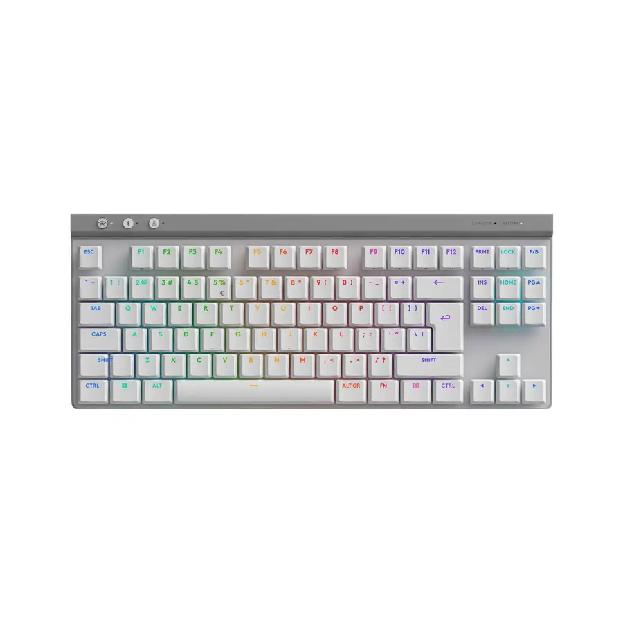 TECLADO LOGITECH G515 TKL USB TACTILE RGB WHITE (920-012869)
