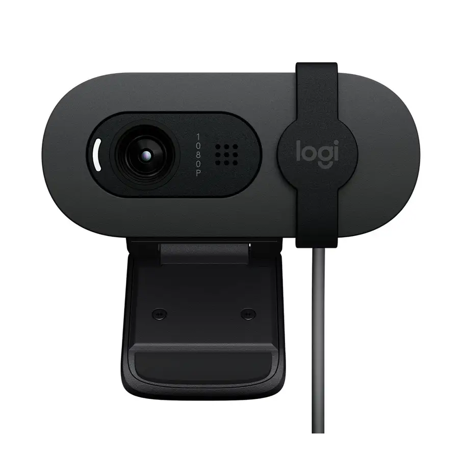 CAMARA WEB LOGITECH BRIO 100 FULL HD 1080p USB-A GRAPHITE (960-001586)
