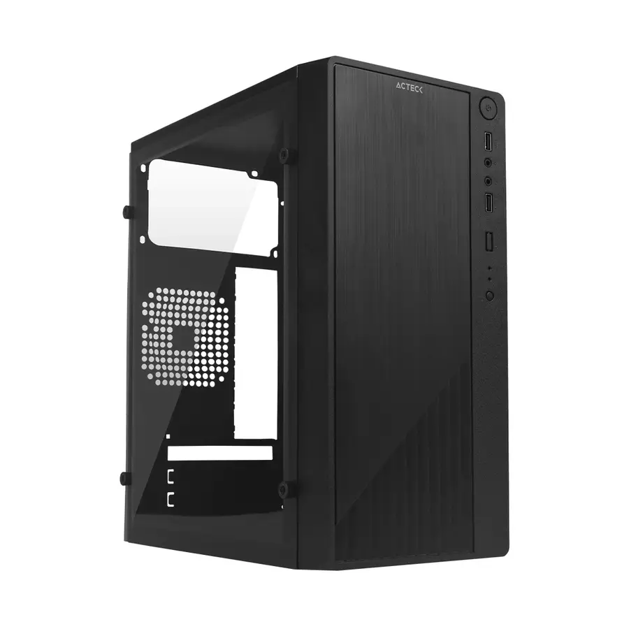 GABINETE ACTECK KIOTO GC220 M-ATX USB 2.0/500W ACRILICO AC-933063