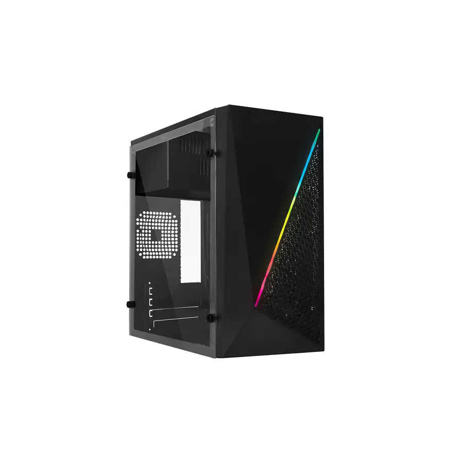 GABINETE ACTECK KIOTO COMPACT GC460  M-ATX 500W RGB 3.0  ACRIL AC-933070