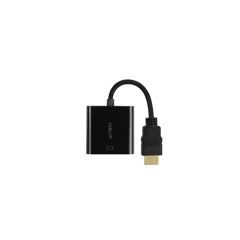 ADAPTADOR ACTECK AV400 SHIFT PLUS HDMI A VGA M-H NEGRO AC-934756