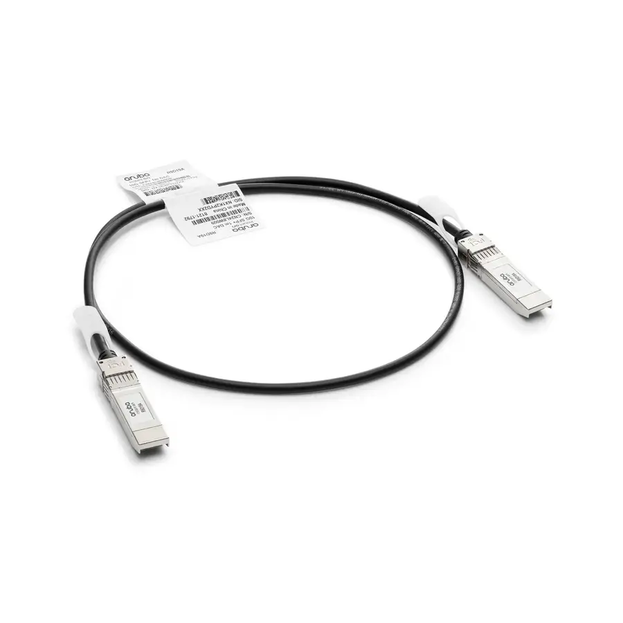 CABLE DE CONEXION DIRECTA (DAC) HPE NETWORKING INSTANT ON 10 GBIT/S DE SFP+ A SFP+ - 1 M (R9D19A)