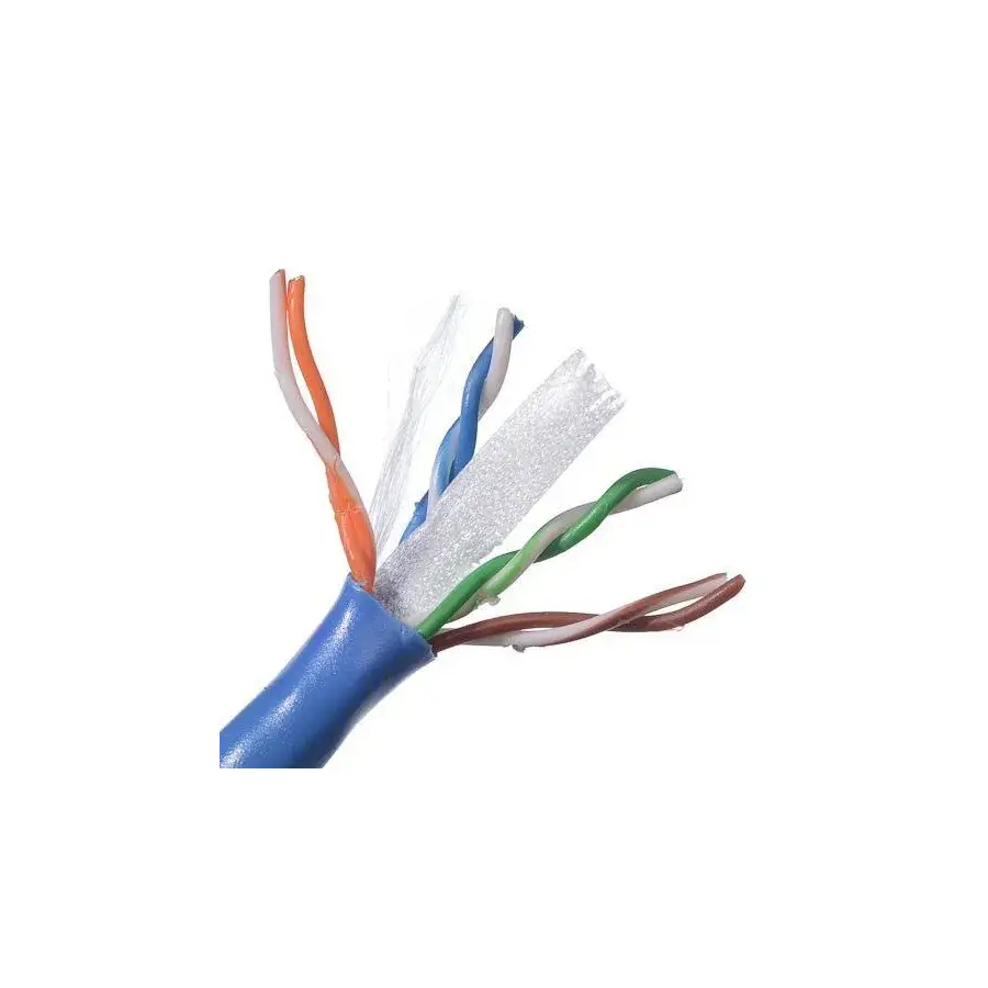 BOBINA DE CABLE UTP CAT6+  BELDEN 2412 006A1000 - 305 M, AZUL, INTERIOR, 100  COBRE