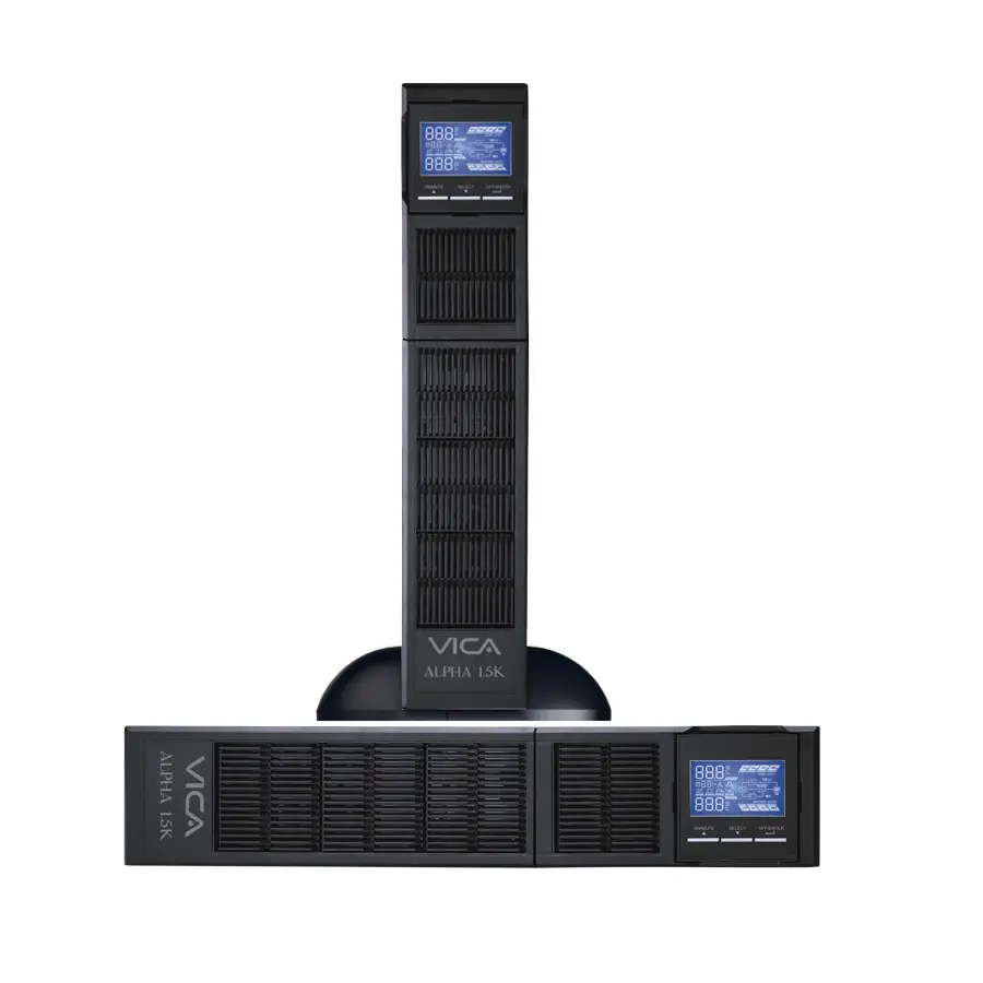 UPS/NOBREAK ONLINE DOBLE CONVERSION T/R VICA 1KVA/1000W (ALPHA 1KVA)