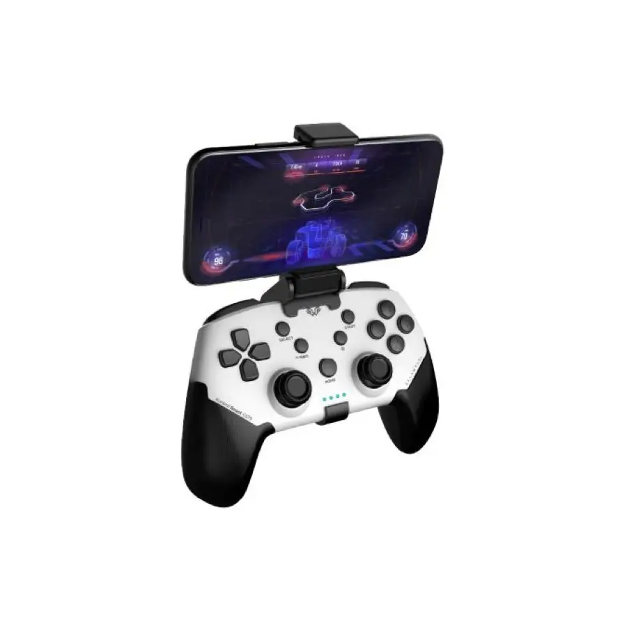 GAMEPAD BALAM RUSH G575 IOS/PC/PS3/PS4 2.4GHZ INALAMBRICO BT5.0 BLANCO/NEGRO BR-936927