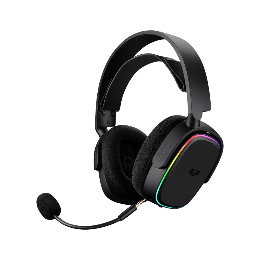 AUDIFONOS GAMER BALAMRUSH HS999 OVER-EAR/USB/7.1/RGB NEGRO (BR-936934)