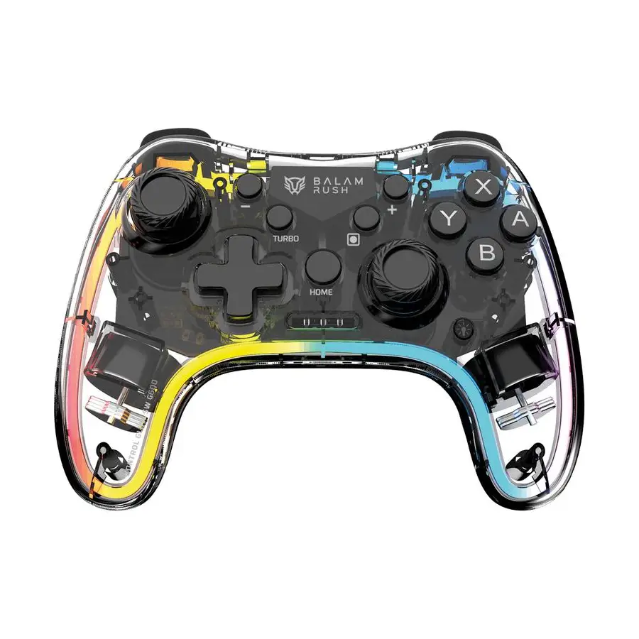 GAMEPAD BALAM RUSH SWG600/ BT 5.0/ANDROID/ IOS/TRANSPARENTE BR-940467