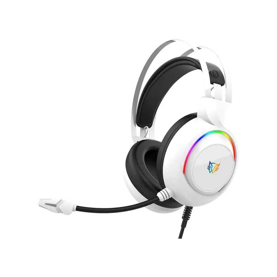 DIADEMA GAMER BALAM RUSH HESIX II ALAMBRICO 3.5MM BLANCO