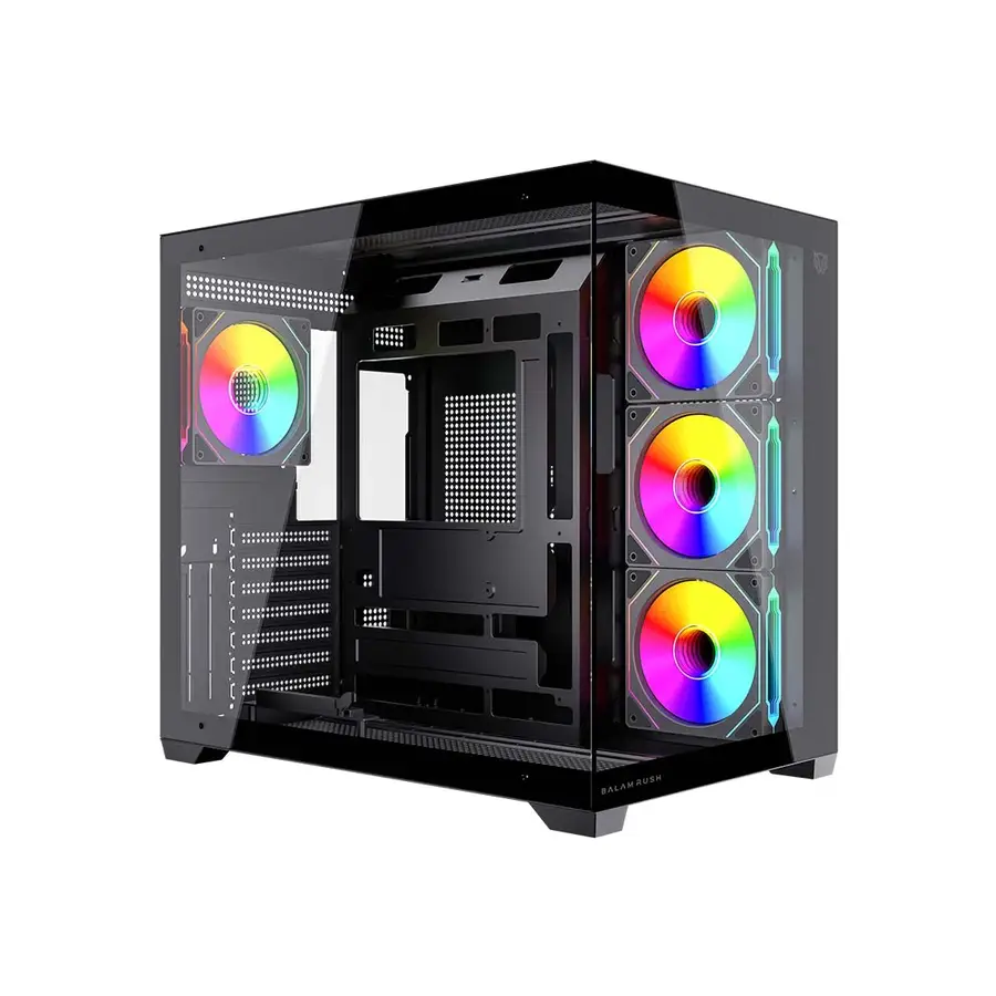 GABINETE BALAM RUSH GAMER MEDIA TORRE TANK CORE ULTRA GM925 ATX NEGRO