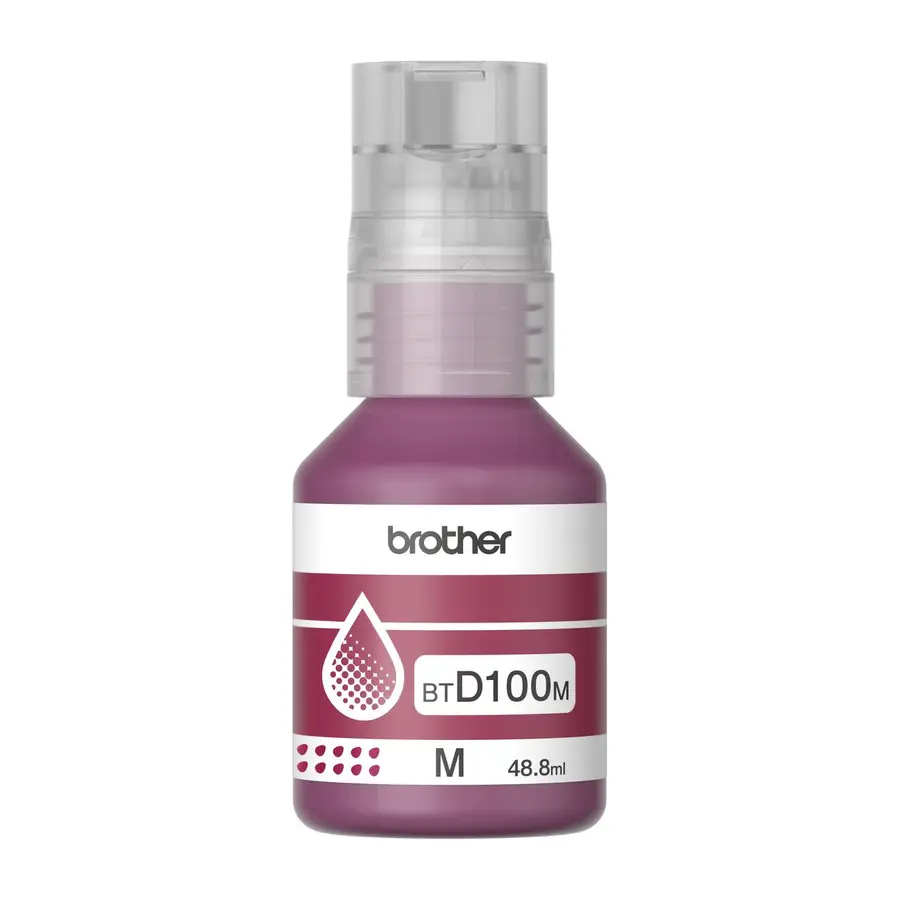 BOTELLA D TIN BROTHER MAGENTA ULTRA ALTO RENDI INKBENEFIT 5000 BTD100M