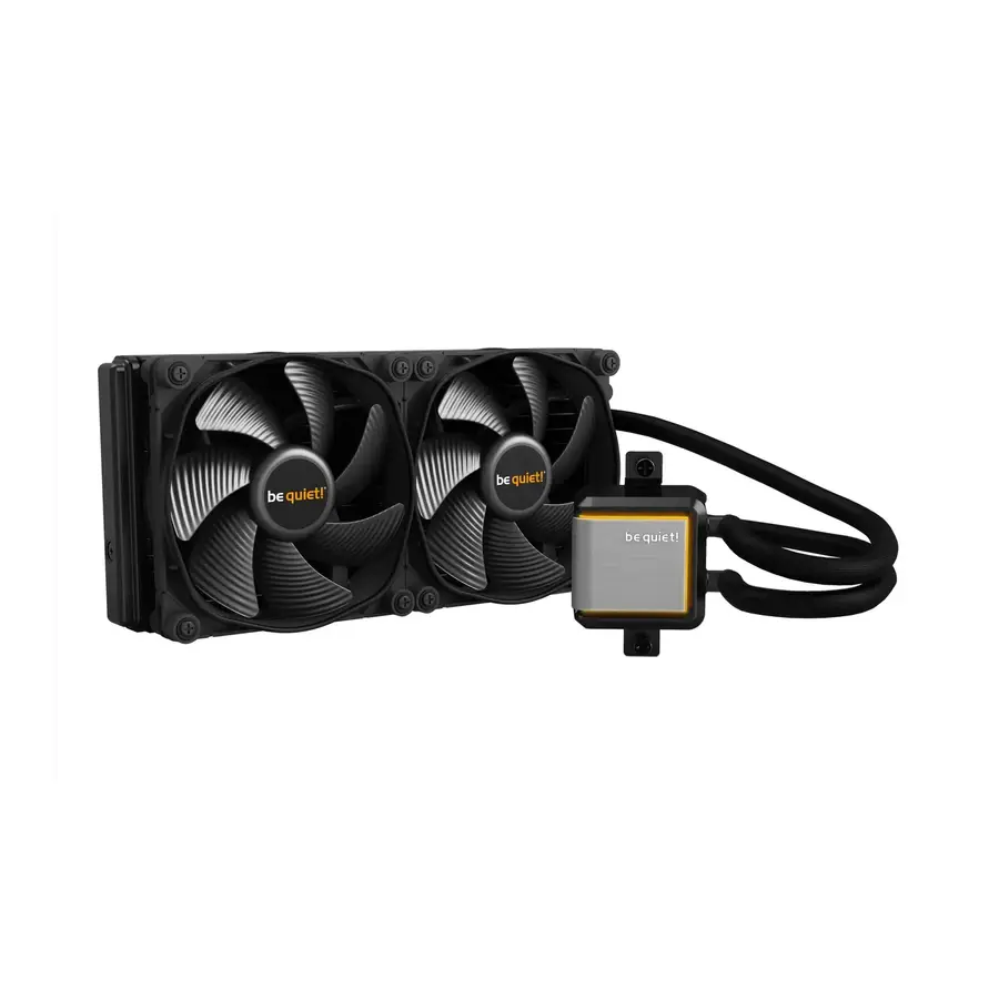 ENFRIAMIENTO LIQUIDO BE QUIET SILENT LOOP 2 280MM 2X 140MM 280MM HASTA 1600RPM NEGRO