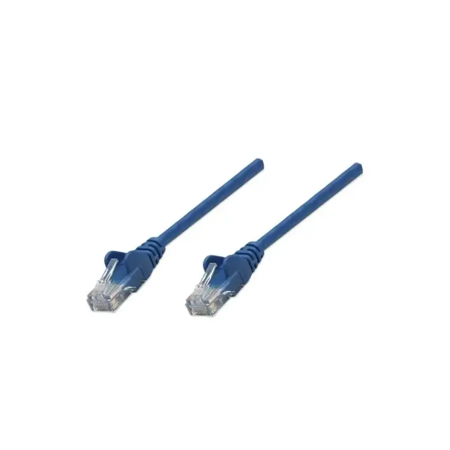 CABLE PATCH CAT6, UTP 7FT (3.0MTS) INTELLINET COLOR AZUL 342605