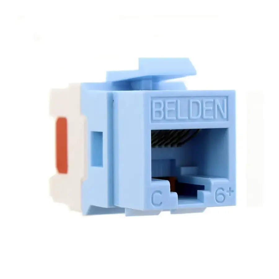 JACK RJ45 BELDEN CAT6E AZUL AX101326