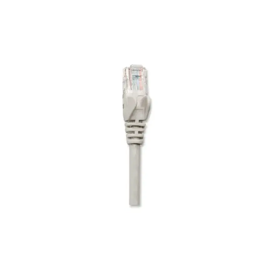 CABLE PATCH CAT 5E, UTP 3.0F (1.0M) INTELLINET COLOR GRIS 318921