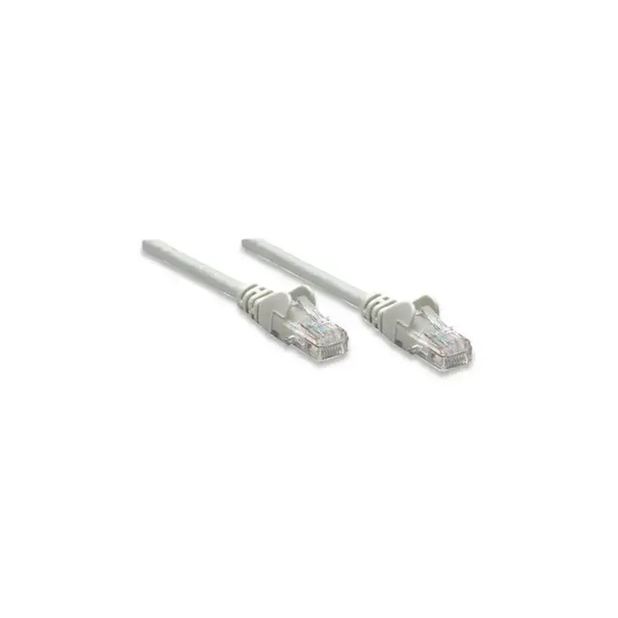 CABLE PATCH CAT 5E, UTP 16.4F (5.0MTS) INTELLINET COLOR GRIS 319812