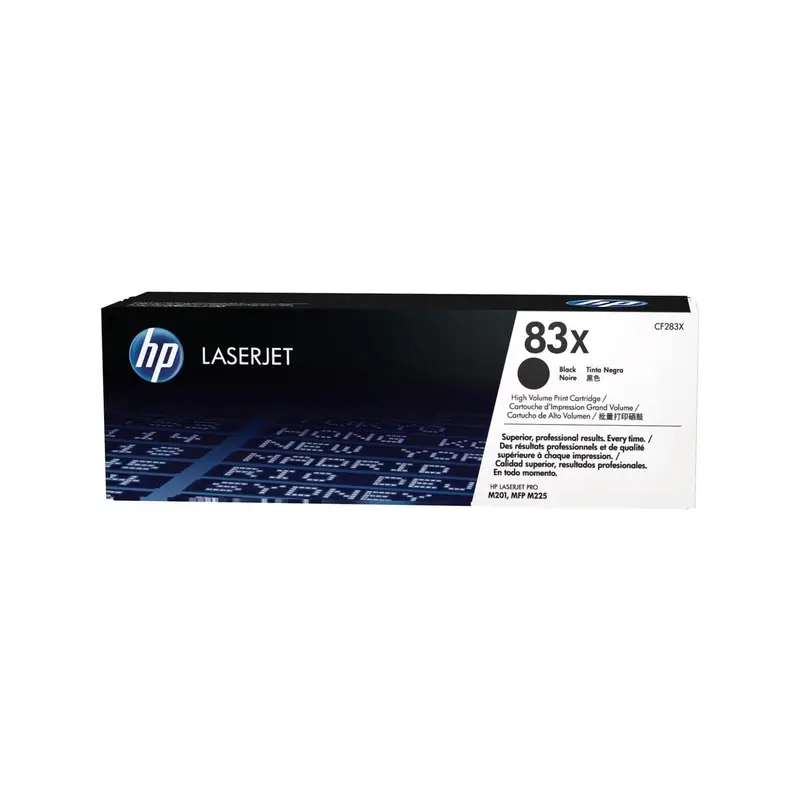 TONER HP 83X NEGRO DE ALTO RENDIMIENTO LASERJET CF283X