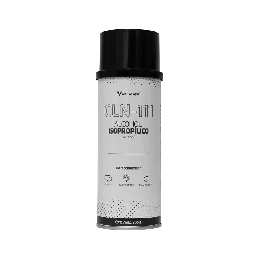 ALCOHOL ISOPROPILICO AEROSOL VORAGO CLN-111 280G